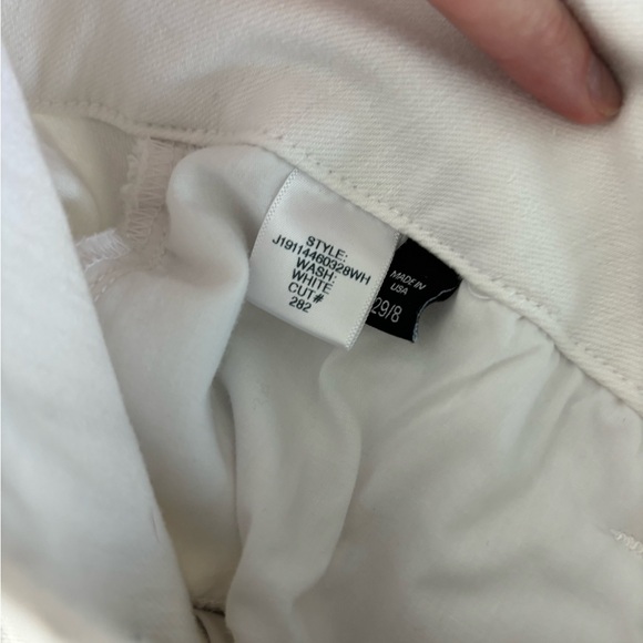 VERONICA BEARD Jeans Rosanna Corset Wide Leg Extra High Rise in White Size 29/8 - Picture 4 of 9